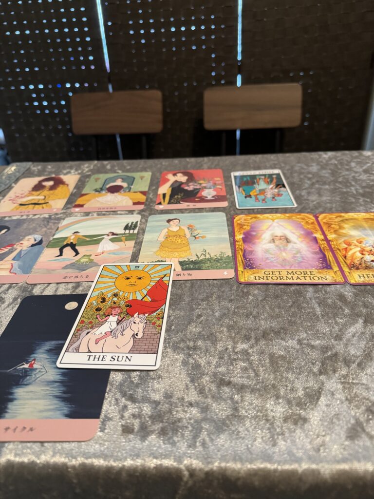 タロットカードのセッション